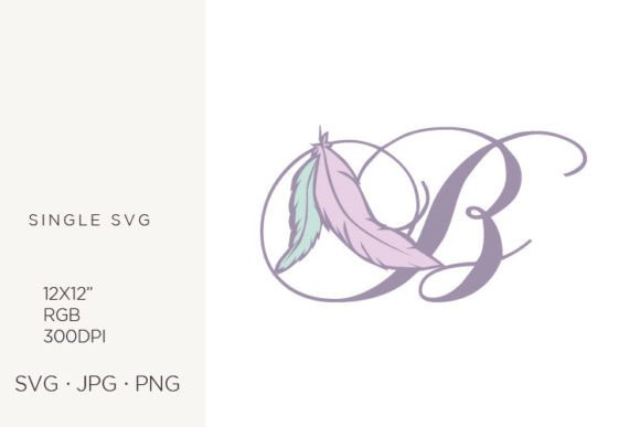 Bringing the Bohemian Feather and Boho Letter B to Life in Your Creative Projects