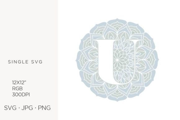 Evaluating the Mandala Monogram Letter U for Professional Design Workflows
