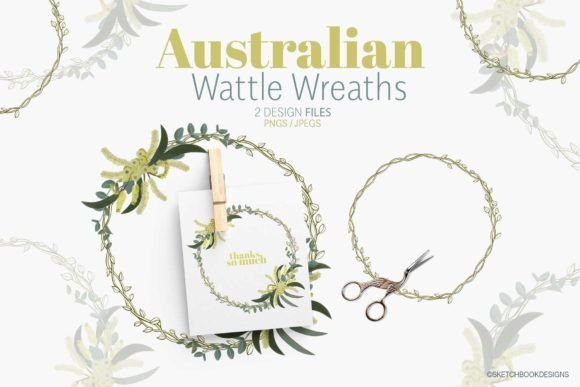 Integrating Australian Wattle Wreaths into Professional Design Workflows