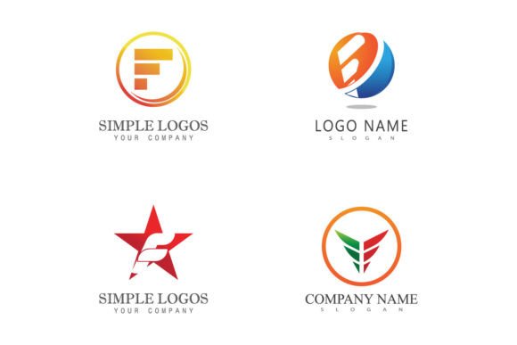 Mastering Brand Identity with the F Initial Letter Logo Vector
