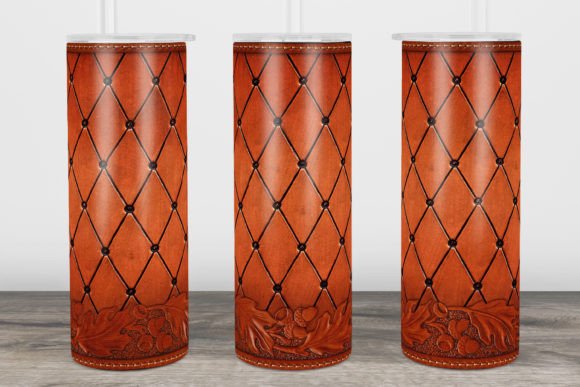 Mastering the Tooled Leather Seamless Tumbler Wrap for Professional Sublimation Results