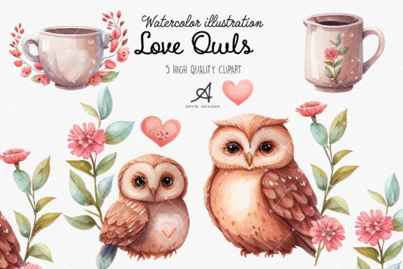 Mastering Watercolor Love Owls Sublimation for Professional Results
