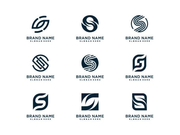 Set of Bundle Letter S Logo: Versatile Branding Solutions for Modern Businesses
