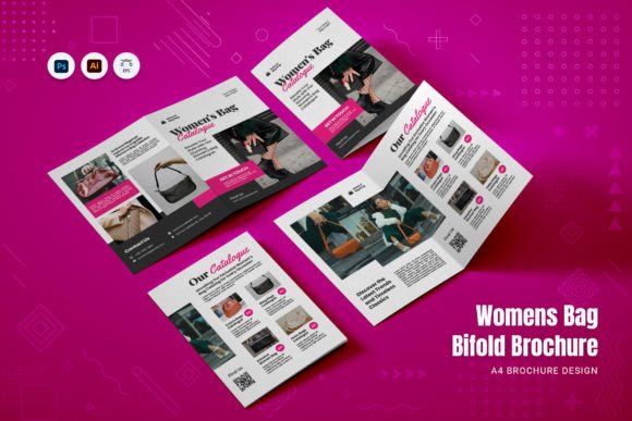 Strategic Brand Communication: Leveraging the Womens Bag Bifold Brochure for High-Impact Marketing