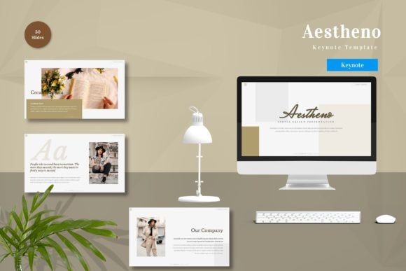 Streamlining Professional Presentations with Aestheno - Keynote Template