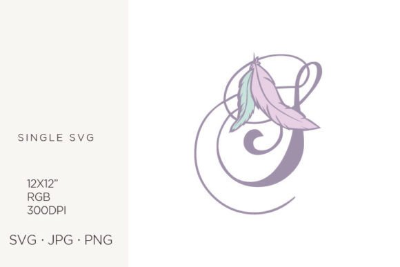 Unlocking Creative Potential: A Guide to Bohemian Feather and Boho Letter S Vector Artwork